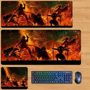 Demon Slayer: Kimetsu no Yaiba Skin mouse pad Extended Gaming Mouse Pad with Stitched Edges, Large Mouse pad with Non-Slip Rubber Base for Work & Gaming, Office & Home 300/250mm Demon Slayer: Kimetsu no Yaiba Skin mouse pad Extended Gaming Mouse Pad with Stitched Edges, Large Mouse pad with Non-Slip Rubber Base for Work & Gaming, Office & Home 300/250mm
