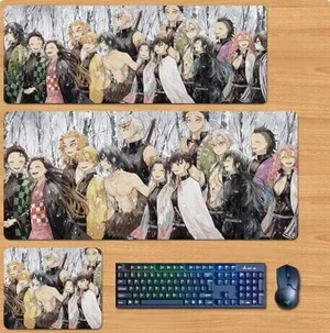 Demon Slayer: Kimetsu no Yaiba Skin mouse pad Extended Gaming Mouse Pad with Stitched Edges, Large Mouse pad with Non-Slip Rubber Base for Work & Gaming, Office & Home 300/250mm Demon Slayer: Kimetsu no Yaiba Skin mouse pad Extended Gaming Mouse Pad with Stitched Edges, Large Mouse pad with Non-Slip Rubber Base for Work & Gaming, Office & Home 300/250mm