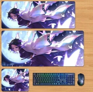 Demon Slayer: Kimetsu no Yaiba Skin mouse pad Extended Gaming Mouse Pad with Stitched Edges, Large Mouse pad with Non-Slip Rubber Base for Work & Gaming, Office & Home 300/250mm Demon Slayer: Kimetsu no Yaiba Skin mouse pad Extended Gaming Mouse Pad with Stitched Edges, Large Mouse pad with Non-Slip Rubber Base for Work & Gaming, Office & Home 300/250mm