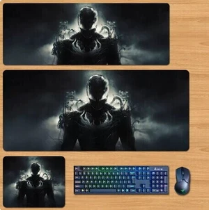 Marvel's Spider-Man 2 Skin mouse pad Extended Gaming Mouse Pad with Stitched Edges, Large Mouse pad with Non-Slip Rubber Base for Work & Gaming, Office & Home 300/250mm Marvel's Spider-Man 2 Skin mouse pad Extended Gaming Mouse Pad with Stitched Edges, Large Mouse pad with Non-Slip Rubber Base for Work & Gaming, Office & Home 300/250mm