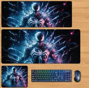 Marvel's Spider-Man 2 Skin mouse pad Extended Gaming Mouse Pad with Stitched Edges, Large Mouse pad with Non-Slip Rubber Base for Work & Gaming, Office & Home 300/250mm Marvel's Spider-Man 2 Skin mouse pad Extended Gaming Mouse Pad with Stitched Edges, Large Mouse pad with Non-Slip Rubber Base for Work & Gaming, Office & Home 300/250mm