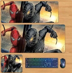 Marvel's Spider-Man 2 Skin mouse pad Extended Gaming Mouse Pad with Stitched Edges, Large Mouse pad with Non-Slip Rubber Base for Work & Gaming, Office & Home 300/250mm Marvel's Spider-Man 2 Skin mouse pad Extended Gaming Mouse Pad with Stitched Edges, Large Mouse pad with Non-Slip Rubber Base for Work & Gaming, Office & Home 300/250mm