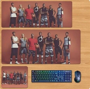 NBA Skin mouse pad Extended Gaming Mouse Pad with Stitched Edges, Large Mouse pad with Non-Slip Rubber Base for Work & Gaming, Office & Home 300/250mm NBA Skin mouse pad Extended Gaming Mouse Pad with Stitched Edges, Large Mouse pad with Non-Slip Rubber Base for Work & Gaming, Office & Home 300/250mm