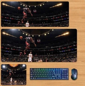 NBA Skin mouse pad Extended Gaming Mouse Pad with Stitched Edges, Large Mouse pad with Non-Slip Rubber Base for Work & Gaming, Office & Home 300/250mm NBA Skin mouse pad Extended Gaming Mouse Pad with Stitched Edges, Large Mouse pad with Non-Slip Rubber Base for Work & Gaming, Office & Home 300/250mm