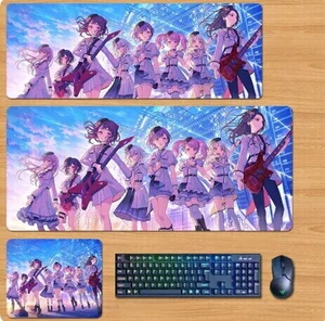 BanG Dream! Girls Band Party! Skin mouse pad Extended Gaming Mouse Pad with Stitched Edges, Large Mouse pad with Non-Slip Rubber Base for Work & Gaming, Office & Home 300/250mm BanG Dream! Girls Band Party! Skin mouse pad Extended Gaming Mouse Pad with Stitched Edges, Large Mouse pad with Non-Slip Rubber Base for Work & Gaming, Office & Home 300/250mm