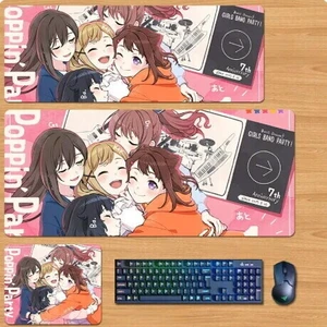 BanG Dream! Girls Band Party! Skin mouse pad Extended Gaming Mouse Pad with Stitched Edges, Large Mouse pad with Non-Slip Rubber Base for Work & Gaming, Office & Home 300/250mm BanG Dream! Girls Band Party! Skin mouse pad Extended Gaming Mouse Pad with Stitched Edges, Large Mouse pad with Non-Slip Rubber Base for Work & Gaming, Office & Home 300/250mm