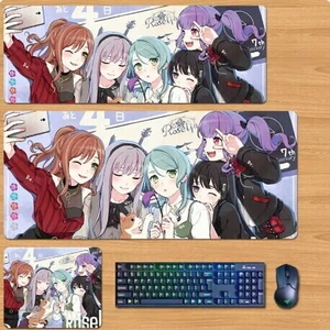 BanG Dream! Girls Band Party! Skin mouse pad Extended Gaming Mouse Pad with Stitched Edges, Large Mouse pad with Non-Slip Rubber Base for Work & Gaming, Office & Home 300/250mm BanG Dream! Girls Band Party! Skin mouse pad Extended Gaming Mouse Pad with Stitched Edges, Large Mouse pad with Non-Slip Rubber Base for Work & Gaming, Office & Home 300/250mm