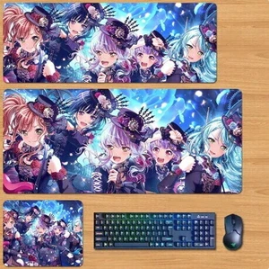 BanG Dream! Girls Band Party! Skin mouse pad Extended Gaming Mouse Pad with Stitched Edges, Large Mouse pad with Non-Slip Rubber Base for Work & Gaming, Office & Home 300/250mm BanG Dream! Girls Band Party! Skin mouse pad Extended Gaming Mouse Pad with Stitched Edges, Large Mouse pad with Non-Slip Rubber Base for Work & Gaming, Office & Home 300/250mm