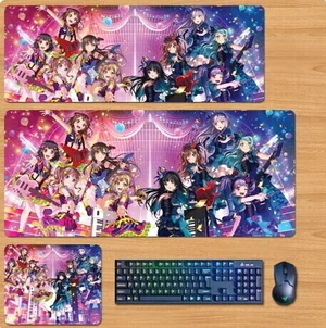 BanG Dream! Girls Band Party! Skin mouse pad Extended Gaming Mouse Pad with Stitched Edges, Large Mouse pad with Non-Slip Rubber Base for Work & Gaming, Office & Home 300/250mm BanG Dream! Girls Band Party! Skin mouse pad Extended Gaming Mouse Pad with Stitched Edges, Large Mouse pad with Non-Slip Rubber Base for Work & Gaming, Office & Home 300/250mm