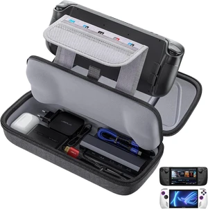 JSAUX Carrying Case for Steam Deck/ROG Ally, Hard Shell Travel Case
Large-capacity Storage, Fits Charger and Dock, Portable Case for Steam Deck OLED JSAUX Carrying Case for Steam Deck/ROG Ally, Hard Shell Travel Case
Large-capacity Storage, Fits Charger and Dock, Portable Case for Steam Deck OLED