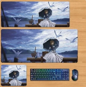 Violet Evergarden Skin mouse pad Extended Gaming Mouse Pad with Stitched Edges, Large Mouse pad with Non-Slip Rubber Base for Work & Gaming, Office & Home 300/250mm Violet Evergarden Skin mouse pad Extended Gaming Mouse Pad with Stitched Edges, Large Mouse pad with Non-Slip Rubber Base for Work & Gaming, Office & Home 300/250mm