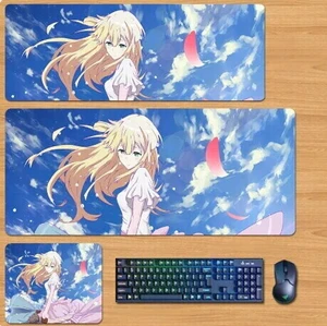 Violet Evergarden Skin mouse pad Extended Gaming Mouse Pad with Stitched Edges, Large Mouse pad with Non-Slip Rubber Base for Work & Gaming, Office & Home 300/250mm Violet Evergarden Skin mouse pad Extended Gaming Mouse Pad with Stitched Edges, Large Mouse pad with Non-Slip Rubber Base for Work & Gaming, Office & Home 300/250mm