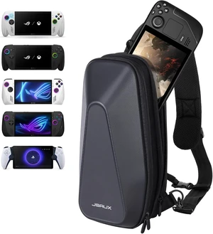 JSAUX Sling Bag for Steam Deck/ROG Xbox Ally X, Crossbody Travel Case
Double-layer Storage, EVA Hard Shell, Fits Docking Station and Accessories JSAUX Sling Bag for Steam Deck/ROG Xbox Ally X, Crossbody Travel Case
Double-layer Storage, EVA Hard Shell, Fits Docking Station and Accessories