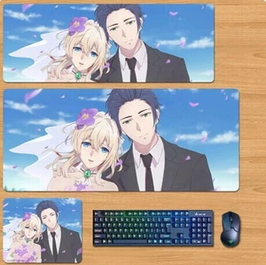 Violet Evergarden Skin mouse pad Extended Gaming Mouse Pad with Stitched Edges, Large Mouse pad with Non-Slip Rubber Base for Work & Gaming, Office & Home 300/250mm Violet Evergarden Skin mouse pad Extended Gaming Mouse Pad with Stitched Edges, Large Mouse pad with Non-Slip Rubber Base for Work & Gaming, Office & Home 300/250mm