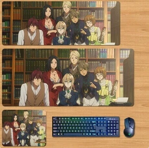 Violet Evergarden Skin mouse pad Extended Gaming Mouse Pad with Stitched Edges, Large Mouse pad with Non-Slip Rubber Base for Work & Gaming, Office & Home 300/250mm Violet Evergarden Skin mouse pad Extended Gaming Mouse Pad with Stitched Edges, Large Mouse pad with Non-Slip Rubber Base for Work & Gaming, Office & Home 300/250mm