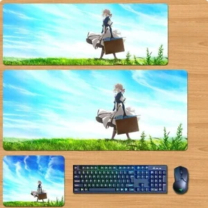 Violet Evergarden Skin mouse pad Extended Gaming Mouse Pad with Stitched Edges, Large Mouse pad with Non-Slip Rubber Base for Work & Gaming, Office & Home 300/250mm Violet Evergarden Skin mouse pad Extended Gaming Mouse Pad with Stitched Edges, Large Mouse pad with Non-Slip Rubber Base for Work & Gaming, Office & Home 300/250mm