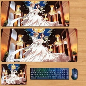 Violet Evergarden Skin mouse pad Extended Gaming Mouse Pad with Stitched Edges, Large Mouse pad with Non-Slip Rubber Base for Work & Gaming, Office & Home 300/250mm Violet Evergarden Skin mouse pad Extended Gaming Mouse Pad with Stitched Edges, Large Mouse pad with Non-Slip Rubber Base for Work & Gaming, Office & Home 300/250mm