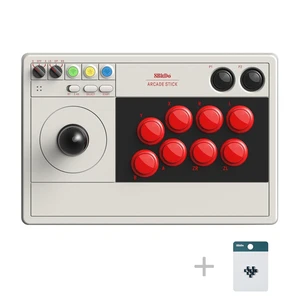 8Bitdo Arcade Stick for Switch & Windows, Arcade Fight Stick Support Wireless Bluetooth, 2.4G Receiver and Wired Connection 8Bitdo Arcade Stick for Switch & Windows, Arcade Fight Stick Support Wireless Bluetooth, 2.4G Receiver and Wired Connection