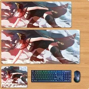 SPY×FAMILY Anya Forger Skin mouse pad Extended Gaming Mouse Pad with Stitched Edges, Large Mouse pad with Non-Slip Rubber Base for Work & Gaming, Office & Home 300/250mm SPY×FAMILY Anya Forger Skin mouse pad Extended Gaming Mouse Pad with Stitched Edges, Large Mouse pad with Non-Slip Rubber Base for Work & Gaming, Office & Home 300/250mm