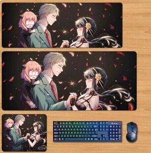 SPY×FAMILY Anya Forger Skin mouse pad Extended Gaming Mouse Pad with Stitched Edges, Large Mouse pad with Non-Slip Rubber Base for Work & Gaming, Office & Home 300/250mm SPY×FAMILY Anya Forger Skin mouse pad Extended Gaming Mouse Pad with Stitched Edges, Large Mouse pad with Non-Slip Rubber Base for Work & Gaming, Office & Home 300/250mm