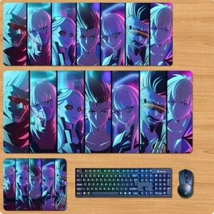 Cyberpunk: Edgerunners Skin mouse pad Extended Gaming Mouse Pad with Stitched Edges, Large Mouse pad with Non-Slip Rubber Base for Work & Gaming, Office & Home 300/250mm Cyberpunk: Edgerunners Skin mouse pad Extended Gaming Mouse Pad with Stitched Edges, Large Mouse pad with Non-Slip Rubber Base for Work & Gaming, Office & Home 300/250mm