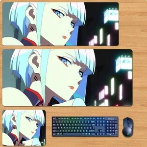 Cyberpunk: Edgerunners Skin mouse pad Extended Gaming Mouse Pad with Stitched Edges, Large Mouse pad with Non-Slip Rubber Base for Work & Gaming, Office & Home 300/250mm Cyberpunk: Edgerunners Skin mouse pad Extended Gaming Mouse Pad with Stitched Edges, Large Mouse pad with Non-Slip Rubber Base for Work & Gaming, Office & Home 300/250mm