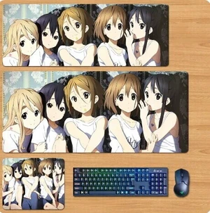 K-On! Houkago Live! Skin mouse pad Extended Gaming Mouse Pad with Stitched Edges, Large Mouse pad with Non-Slip Rubber Base for Work & Gaming, Office & Home 300/250mm K-On! Houkago Live! Skin mouse pad Extended Gaming Mouse Pad with Stitched Edges, Large Mouse pad with Non-Slip Rubber Base for Work & Gaming, Office & Home 300/250mm