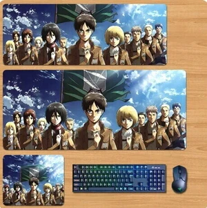 Attack on Titan Skin mouse pad Extended Gaming Mouse Pad with Stitched Edges, Large Mouse pad with Non-Slip Rubber Base for Work & Gaming, Office & Home 300/250mm Attack on Titan Skin mouse pad Extended Gaming Mouse Pad with Stitched Edges, Large Mouse pad with Non-Slip Rubber Base for Work & Gaming, Office & Home 300/250mm