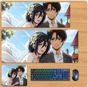Attack on Titan Skin mouse pad Extended Gaming Mouse Pad with Stitched Edges, Large Mouse pad with Non-Slip Rubber Base for Work & Gaming, Office & Home 300/250mm Attack on Titan Skin mouse pad Extended Gaming Mouse Pad with Stitched Edges, Large Mouse pad with Non-Slip Rubber Base for Work & Gaming, Office & Home 300/250mm