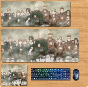 Attack on Titan Skin mouse pad Extended Gaming Mouse Pad with Stitched Edges, Large Mouse pad with Non-Slip Rubber Base for Work & Gaming, Office & Home 300/250mm Attack on Titan Skin mouse pad Extended Gaming Mouse Pad with Stitched Edges, Large Mouse pad with Non-Slip Rubber Base for Work & Gaming, Office & Home 300/250mm