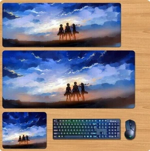 Attack on Titan Skin mouse pad Extended Gaming Mouse Pad with Stitched Edges, Large Mouse pad with Non-Slip Rubber Base for Work & Gaming, Office & Home 300/250mm Attack on Titan Skin mouse pad Extended Gaming Mouse Pad with Stitched Edges, Large Mouse pad with Non-Slip Rubber Base for Work & Gaming, Office & Home 300/250mm