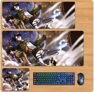 Attack on Titan Skin mouse pad Extended Gaming Mouse Pad with Stitched Edges, Large Mouse pad with Non-Slip Rubber Base for Work & Gaming, Office & Home 300/250mm Attack on Titan Skin mouse pad Extended Gaming Mouse Pad with Stitched Edges, Large Mouse pad with Non-Slip Rubber Base for Work & Gaming, Office & Home 300/250mm