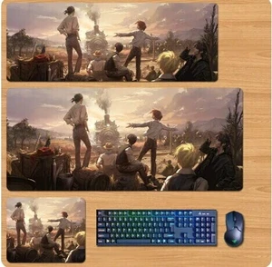 Attack on Titan Skin mouse pad Extended Gaming Mouse Pad with Stitched Edges, Large Mouse pad with Non-Slip Rubber Base for Work & Gaming, Office & Home 300/250mm Attack on Titan Skin mouse pad Extended Gaming Mouse Pad with Stitched Edges, Large Mouse pad with Non-Slip Rubber Base for Work & Gaming, Office & Home 300/250mm