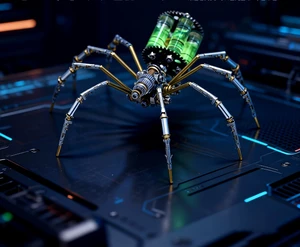 Steampunk Mechanical Spider Model Building Toy, DIY Metal Assembly Kit with LED Light, Post-apocalyptic Style Desktop Decor Toy for Hobbyists Steampunk Mechanical Spider Model Building Toy, DIY Metal Assembly Kit with LED Light, Post-apocalyptic Style Desktop Decor Toy for Hobbyists