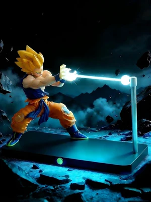 Anime Character Night Light, with LED Lighting Effects, Floating Effect, Rechargeable, Touch dimming, Anime Table Lamp, Gift, Room Decoration, and a Collectible-Level Table Lamp for Anime fans Anime Character Night Light, with LED Lighting Effects, Floating Effect, Rechargeable, Touch dimming, Anime Table Lamp, Gift, Room Decoration, and a Collectible-Level Table Lamp for Anime fans