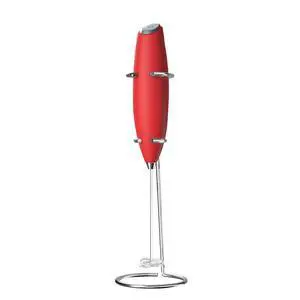 Professional Handheld Electric Milk Frother and Egg Beater for Coffee - Premium 304 Stainless Steel Drink Mixer, Portable Battery Operated Whisk for Lattes, Matcha, Hot Chocolate, Silver Professional Handheld Electric Milk Frother and Egg Beater for Coffee - Premium 304 Stainless Steel Drink Mixer, Portable Battery Operated Whisk for Lattes, Matcha, Hot Chocolate, Silver