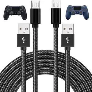 Micro USB Cable 2 PCS 6.6FT PS4 Controller Charger Charging Cable for PS4 Slim/Pro, Xbox One S/X Controller for Old Kindle E-Readers, Paperwhite, Oasis and 2020 & Older Kindle & Fire Tablets Micro USB Cable 2 PCS 6.6FT PS4 Controller Charger Charging Cable for PS4 Slim/Pro, Xbox One S/X Controller for Old Kindle E-Readers, Paperwhite, Oasis and 2020 & Older Kindle & Fire Tablets
