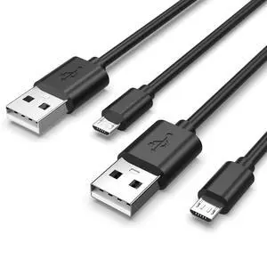 2-Pack 5FT Micro USB Charger Cable Fit for PS4 Controller, Kindle Paperwhite, Amazon Fire Tablet, Xbox One X S, Roku Streaming Stick, Fire TV, Android Phone Fast Charging Data Sync Power Cord 2-Pack 5FT Micro USB Charger Cable Fit for PS4 Controller, Kindle Paperwhite, Amazon Fire Tablet, Xbox One X S, Roku Streaming Stick, Fire TV, Android Phone Fast Charging Data Sync Power Cord