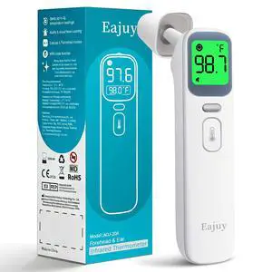 Thermometer for Adults, Kids and Babies2026 New Upgrade, Ear and Forehead Thermometer, No-Touch Digital Infrared Baby Thermometer for Baby Adults Touchless Contactless with Fever Alarm Thermometer for Adults, Kids and Babies2026 New Upgrade, Ear and Forehead Thermometer, No-Touch Digital Infrared Baby Thermometer for Baby Adults Touchless Contactless with Fever Alarm