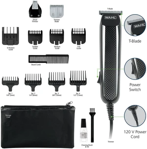 Corded Detailer Trimmer Kit for Mens Grooming | For Trimming Beard, Mustache, Stubble, Ear, Nose, & Body Hair - 3 Grooming Heads Model 9686 Corded Detailer Trimmer Kit for Mens Grooming | For Trimming Beard, Mustache, Stubble, Ear, Nose, & Body Hair - 3 Grooming Heads Model 9686