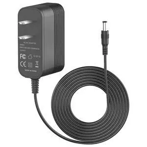 Replacement for Shiatsu Neck and Back Massager Charger, 12V Power Cord Compatible with Zyllion, Invospa, Comfier, Nekteck Back and Neck Massager Power Supply Charger Cord Replacement for Shiatsu Neck and Back Massager Charger, 12V Power Cord Compatible with Zyllion, Invospa, Comfier, Nekteck Back and Neck Massager Power Supply Charger Cord