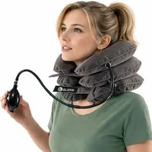 Cervical Neck Stretcher and Cervical Traction Device, Inflatable Neck Traction Device for Home Use, Decompression Devices and Support Brace for Pinched Nerve Relief, Extender Pillow and Hammock Cervical Neck Stretcher and Cervical Traction Device, Inflatable Neck Traction Device for Home Use, Decompression Devices and Support Brace for Pinched Nerve Relief, Extender Pillow and Hammock