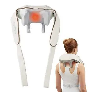 Wireless Neck and Shoulder Massager with Heat-4D Shiatsu Deep Tissue Wireless Neck and Shoulder Massager with Heat-4D Shiatsu Deep Tissue