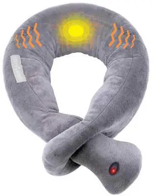 Travel Pillows,Wireless Airplane Massage Pillow Neck Support with 3 Vibration Modes,Vibration Wrap Neck Massage,Battery Operated Adjustable Pillow for Neck Pain Relief Travel Pillows,Wireless Airplane Massage Pillow Neck Support with 3 Vibration Modes,Vibration Wrap Neck Massage,Battery Operated Adjustable Pillow for Neck Pain Relief