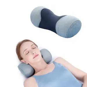 Small Neck Roll Pillow,Say Goodbye to Neck Pain, Cervical Memory Foam Pillow for Tension Muscle Relief, Contour Support, Shoulder Pain Relaxer with Breathable Pillowcase, Odorless Small Neck Roll Pillow,Say Goodbye to Neck Pain, Cervical Memory Foam Pillow for Tension Muscle Relief, Contour Support, Shoulder Pain Relaxer with Breathable Pillowcase, Odorless