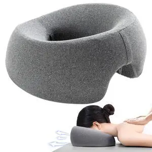 Massage Head Rest for Bed, Face Down Pillow with Air Vent, Face Cradle for Spa & Stomach Sleeping, BBL Pillow After Eye Surgery, Massage Pillows for Prone Sleeping with Face Cradle Pad Massage Head Rest for Bed, Face Down Pillow with Air Vent, Face Cradle for Spa & Stomach Sleeping, BBL Pillow After Eye Surgery, Massage Pillows for Prone Sleeping with Face Cradle Pad