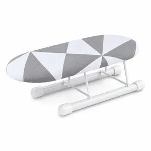 10.2-inch mini Ironing Board, Portable and Foldable Small Ironing Board, with a Cover, Suitable for Ironing Collars, Cuffs, Shoulders, and Corners (Black and white squares) 10.2-inch mini Ironing Board, Portable and Foldable Small Ironing Board, with a Cover, Suitable for Ironing Collars, Cuffs, Shoulders, and Corners (Black and white squares)