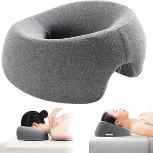 Face Down Pillow Massage Headrest for Bed Ergonomic Memory Foam Massage Pillow Face Down for Sleeping,Spa, Napping & Skincare, Eye Surgery Recovery,Relieves Neck Pain,etc Face Down Pillow Massage Headrest for Bed Ergonomic Memory Foam Massage Pillow Face Down for Sleeping,Spa, Napping & Skincare, Eye Surgery Recovery,Relieves Neck Pain,etc