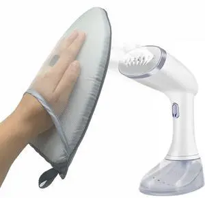 Garment Steamer Ironing Glove Mitt with Finger Loop for Clothes Steaming Mitt Anti Steam Mini Handheld Ironing Pad Board Heat Resistant Steamer Hand Protector with hanging loop for Steaming Clothes Garment Steamer Ironing Glove Mitt with Finger Loop for Clothes Steaming Mitt Anti Steam Mini Handheld Ironing Pad Board Heat Resistant Steamer Hand Protector with hanging loop for Steaming Clothes
