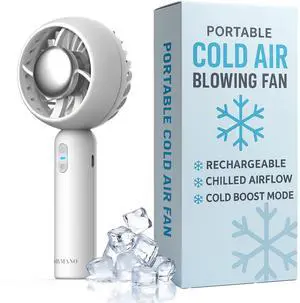 Cold Air Portable Cooling AC Handheld Fans The GENUINE Rechargeable Portable Ice Cooling Refrigerating Pad Handheld Cooling Fan That Blows Cold Air Cold Air Portable Cooling AC Handheld Fans The GENUINE Rechargeable Portable Ice Cooling Refrigerating Pad Handheld Cooling Fan That Blows Cold Air